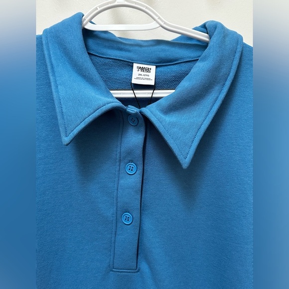 NWT Smash + Tess Louisa top in Parisian blue size 2XL - Picture 7 of 13